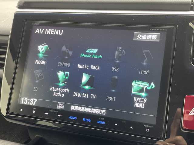 ホンダ ステップワゴン スパーダ 群馬県 2015(平27)年 4.5万km プレミアムスパークルブラックパール 純正１１型ナビ　純正９型ナビ　バックカメラ　片側電動スライドドア　ＥＴＣ　ドラレコ　衝突被害軽減ブレーキ　アダプティブクルーズ　わくわくゲート　革巻きステアリング　ＬＥＤ　スマートキー　禁煙車