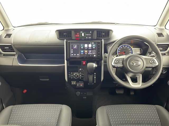 ダイハツ トール カスタムG 茨城県 2025(令7)年 0.6万km パールホワイトⅢ 純正ディスプレイオーディオ/両側パワースライドドア/バックカメラ/レーダークルーズコントロール/ステアリングスイッチ/革巻きハンドル/シートヒーター/HDMI/LEDヘッドライト/フォグランプ/オートライト/純正ドライブレコーダー/純正フロアマット/純正アルミホイール/スマートキー