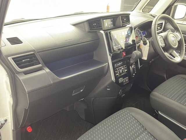 ダイハツ トール カスタムG 茨城県 2025(令7)年 0.6万km パールホワイトⅢ 純正ディスプレイオーディオ/両側パワースライドドア/バックカメラ/レーダークルーズコントロール/ステアリングスイッチ/革巻きハンドル/シートヒーター/HDMI/LEDヘッドライト/フォグランプ/オートライト/純正ドライブレコーダー/純正フロアマット/純正アルミホイール/スマートキー