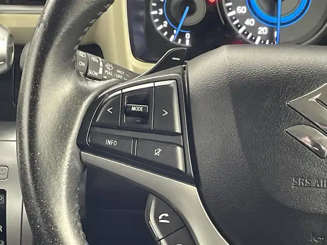 スズキ クロスビー HYBRID MZ 群馬県 2018(平30)年 4.5万km キャラバンアイボリーパールメタリック/ホワイト 2トーンルーフ 純正８インチナビ　全方位モニター　クルーズコントロール　ＬＥＤライト　フォグランプ　シートヒーター　純正１６インチアルミホイール　ステアリングリモコン　プッシュスタート　スマートキー　禁煙車