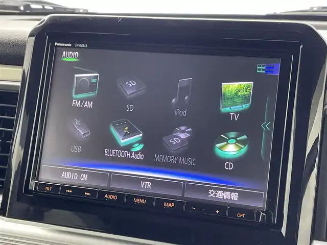 スズキ クロスビー HYBRID MZ 群馬県 2018(平30)年 4.5万km キャラバンアイボリーパールメタリック/ホワイト 2トーンルーフ 純正８インチナビ　全方位モニター　クルーズコントロール　ＬＥＤライト　フォグランプ　シートヒーター　純正１６インチアルミホイール　ステアリングリモコン　プッシュスタート　スマートキー　禁煙車