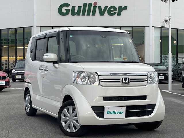 ホンダ Ｎ ＢＯＸ SSパッケージ 長崎県 2017(平29)年 8.1万km プレミアムホワイトパールⅡ 純正SDナビ/CD/DVD/BT/ワンセグTV/バックカメラ/両側パワースライドドア/前席シートヒーター/ステアリングスイッチ/LEDヘッドライト/ビルトインETC