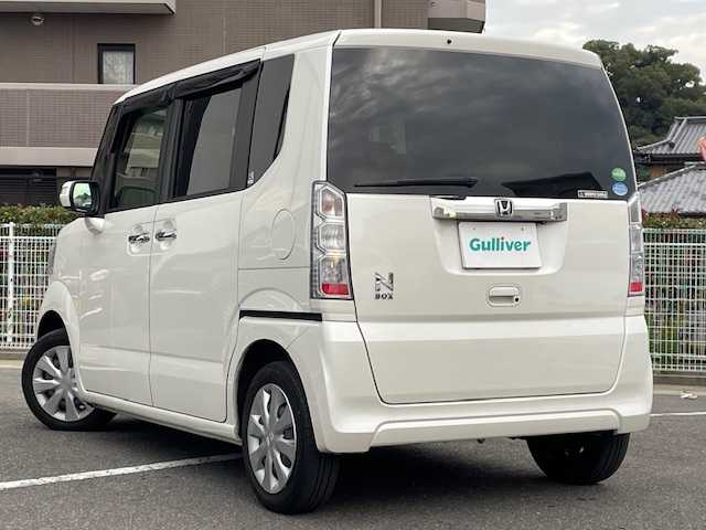 ホンダ Ｎ ＢＯＸ SSパッケージ 長崎県 2017(平29)年 8.1万km プレミアムホワイトパールⅡ 純正SDナビ/CD/DVD/BT/ワンセグTV/バックカメラ/両側パワースライドドア/前席シートヒーター/ステアリングスイッチ/LEDヘッドライト/ビルトインETC