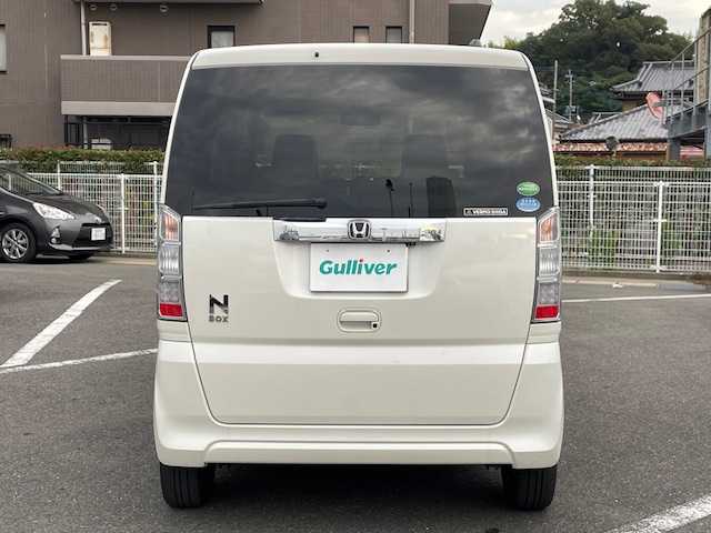 ホンダ Ｎ ＢＯＸ SSパッケージ 長崎県 2017(平29)年 8.1万km プレミアムホワイトパールⅡ 純正SDナビ/CD/DVD/BT/ワンセグTV/バックカメラ/両側パワースライドドア/前席シートヒーター/ステアリングスイッチ/LEDヘッドライト/ビルトインETC