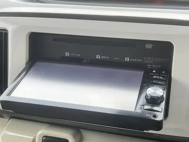 ダイハツ ムーヴ キャンバス X LTD メイクアップ SA Ⅲ 島根県 2017(平29)年 4.4万km スムースグレーマイカメタリック/ブラックマイカメタリック 2トーン 純正ナビ /フルセグTV　/Bluetooth　/DVD再生 /両側パワースライド　/オートライト/ハイビーム　/スマートキー　/プッシュスタート　/衝突軽減ブレーキ/リアコーナーセンサー　/ハンドルカバー　/オートエアコン/社外14インチAＷ＆スタッドレス積込/純正フロアマット/保証書/取扱説明書