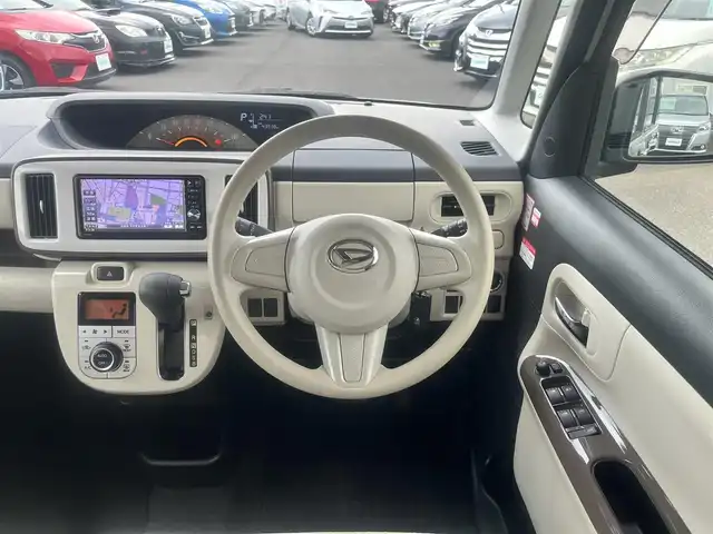 ダイハツ ムーヴ キャンバス X LTD メイクアップ SA Ⅲ 島根県 2017(平29)年 4.4万km スムースグレーマイカメタリック/ブラックマイカメタリック 2トーン 純正ナビ /フルセグTV　/Bluetooth　/DVD再生 /両側パワースライド　/オートライト/ハイビーム　/スマートキー　/プッシュスタート　/衝突軽減ブレーキ/リアコーナーセンサー　/ハンドルカバー　/オートエアコン/社外14インチAＷ＆スタッドレス積込/純正フロアマット/保証書/取扱説明書