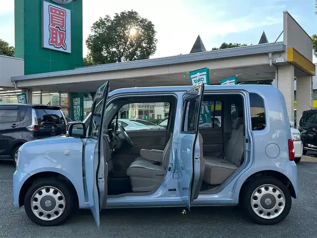 ダイハツ ムーヴ コンテ X 熊本県 2016(平28)年 4.5万km ミストブルーマイカメタリック スマートキー/純正CDオーディオ/エコアイドル/純正フロアマット/純正ドアバイザー/新車保証書/取扱説明書/スペアキー×1本