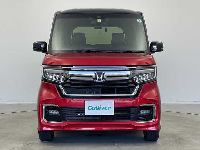 ホンダ Ｎ ＢＯＸ カスタム L ターボ コーディネートスタイル 新潟県 2022(令4)年 1.6万km プレミアムクリスタルレッドM 純正ディーラーOPナビ（VXU-227NBi）/　・バックカメラ/　・フルセグTV/　・CD/DVD/SD再生機能/　・Bluetooth　/　・USB接続/ホンダセンシング/　・衝突軽減ブレーキ/　・レーダークルーズコントロール/　・レーンキープアシスト/ドライブレコーダー/ビルトインETC/両側パワースライドドア/オートライト/オートハイビーム/LEDヘッドライト/前後コーナーセンサー/電子パーキングブレーキ/ステアリングスイッチ/フロアマット