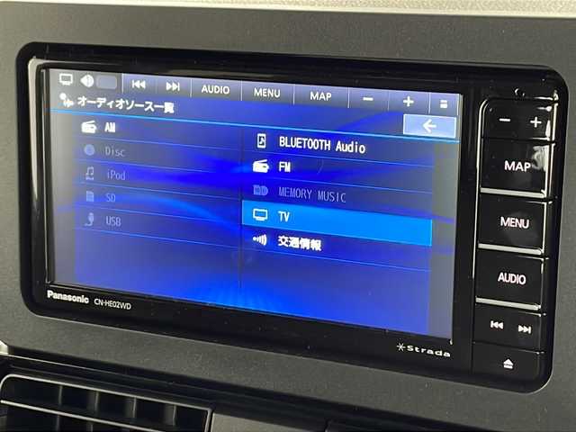 ダイハツ タント カスタム RS 千葉県 2025(令7)年 0.7万km ブラックマイカメタリック 純正ナビ/フルセグTV/衝突被害軽減ブレーキ/レーンキープアシスト/オートハイビーム/バックカメラ/クリアランスソナー/両側パワースライドドア/アイドリングストップ/電動パーキング/オートホールド/プッシュスタート/スマートキー