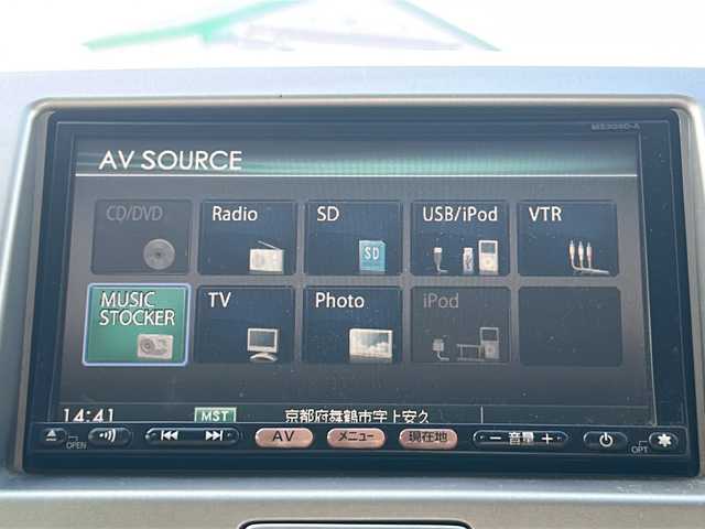 日産 モコ E 京都府 2010(平22)年 7.4万km ミルクティーベージュ 純正ナビ/CD・DVD/ドアバイザー/ETC/HID/スマートキー