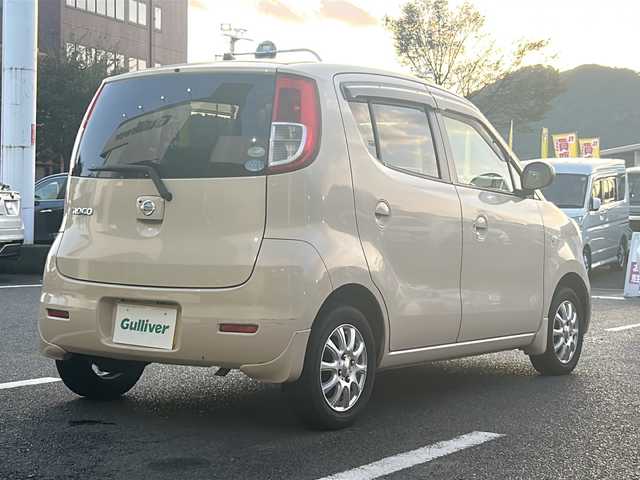 日産 モコ E 京都府 2010(平22)年 7.4万km ミルクティーベージュ 純正ナビ/CD・DVD/ドアバイザー/ETC/HID/スマートキー