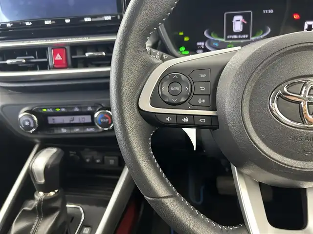 トヨタ ライズ Z 千葉県 2021(令3)年 5万km スムースグレーマイカメタリック スマートアシスト/・衝突軽減ブレーキ/・先行車発進お知らせ/・ブラインドスポットモニター/・リヤクロストラフィックアラート/純正9インチSDナビ/CD MSV SD BT フルセグ/全方位カメラ/レーダークルーズコントロール/LEDオートライト/前席シートヒーター/パーキングスイッチ/ブレーキホールド/ステアリングスイッチ/ドアバイザー/純正フロアマット/プッシュスタート/スマートキー/ビルトインETC