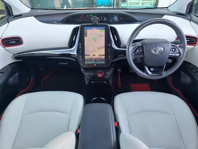 トヨタ プリウス A プレミアム ツーリング 20th 東京都 2017(平29)年 5.6万km 赤Ⅱ 純正11.6インチナビ/JBLプレミアムサウンド/Bluetooth接続/フルセグTV/バックモニター/ホワイトレザーシート/ドライブレコーダー/シートヒーター/トヨタセーフティセンス/プリクラッシュセーフティシステム/レーンディパーチャーアラート/オートマチックハイビーム/ステアリングスイッチ/横滑り防止装置/フルオートエアコン/デジタルインナーミラー/サイドエアバック/カーテンエアバック