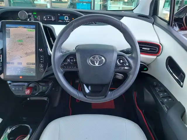 トヨタ プリウス A プレミアム ツーリング 20th 東京都 2017(平29)年 5.6万km 赤Ⅱ 純正11.6インチナビ/JBLプレミアムサウンド/Bluetooth接続/フルセグTV/バックモニター/ホワイトレザーシート/ドライブレコーダー/シートヒーター/トヨタセーフティセンス/プリクラッシュセーフティシステム/レーンディパーチャーアラート/オートマチックハイビーム/ステアリングスイッチ/横滑り防止装置/フルオートエアコン/デジタルインナーミラー/サイドエアバック/カーテンエアバック