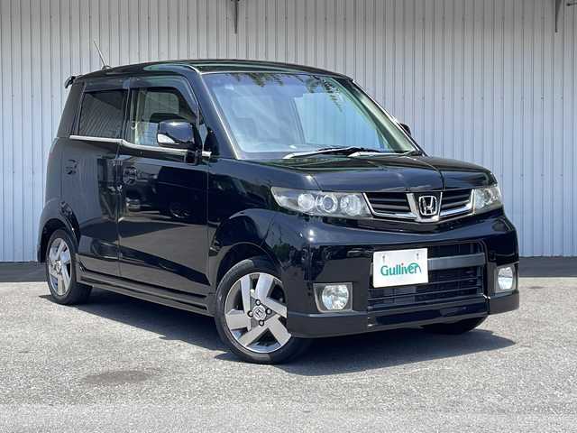 ホンダ ゼスト スパーク W 長野県 2011(平23)年 7.5万km ナイトホークブラックパール メモリーナビTV/バックカメラ/ETC/純正14インチアルミ/インテリジェントキー/保証書/取説/スペアキー