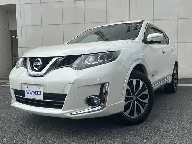 日産 エクストレイル ハイブリッド モード・プレミア 埼玉県 2015(平27)年 7.9万km ブリリアントホワイトパール じしゃロン熊谷店成約車両のため落札禁止/(株)IDOMが運営する【じしゃロン熊谷店】の自社ローン専用車両になりますこちらは現金またはオートローンご利用時の価格です。自社ローンご希望の方は別途その旨お申付け下さい/純正HDDナビ/（フルセグTV/CD/DVD/BT/AM/FM)/４WD/ETC/クルーズコントロール/コーナーセンサー/シートヒーター/全周囲カメラ/LEDライト/レザーシート/純正オーテック18インチアルミホイール/純正ドアバイザー/電動格納ドアミラー/ECOモード/プッシュスタート/オートライト