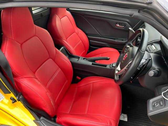 ホンダ Ｓ６６０ α 東京都 2015(平27)年 4.2万km カーニバルイエローⅡ ワンオーナー/社外ナビTV/バックカメラ/Bluetooth AMFM/レザーシート/クルーズコントロール/パドルシフト/オートエアコン(AAC)/SRSエアバッグ/スマートキー/ABS/ETC/スペアキー×1/保証書＆取扱説明書