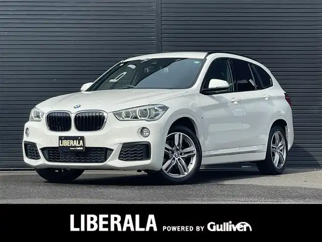 ＢＭＷ Ｘ１ xDrive 18d Mスポーツ 山梨県 2018(平30)年 5.3万km 白 Ｍスポーツ/４ＷＤ/インテリジェントセーフティー/ＬＫＡ/衝突軽減ブレーキ/純正ＨＤＤナビ/ＢＴ/ＵＳＢ/ミュージックサーバー/社外デジタルインナーミラー型ドラレコ/フットオープナー/スペアキー