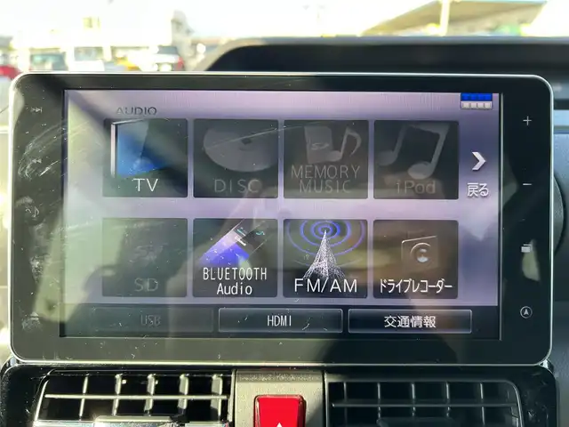 ダイハツ タント カスタム RS セレクション 岡山県 2020(令2)年 4.2万km ブラックマイカメタリック 登録時走行距離41756km/純正9インチナビ/フルセグTV(AM/FM/CD/DVD/Bluetooth)/バックカメラ/両側パワースライドドア/ETC/ドライブレコーダー/スマートアシスト3/・コーナーセンサー/・衝突回避支援ブレーキ機能/・レーダークルーズコントロール/・レーンキープコントロール/・オートマチックハイビーム/D/N席シートヒーター/LEDヘッドライト/USB入力端子/プッシュスタート/スマートキー/純正フロアマット/15インチ純正AW