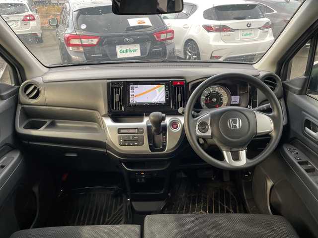 ホンダ Ｎ ＷＧＮ G Lパッケージ 新潟県 2019(令1)年 2.1万km シルバー 純正ナビ/(Bluetooth/AM/FM/DVD)/フルセグTV/バックカメラ/社外14インチAW付スタッドレスタイヤ/ステアリングスイッチ/ETC/スペアキー 1本/純正フロアマット/ABS/横滑り防止装置/盗難防止装置/電動格納ミラー