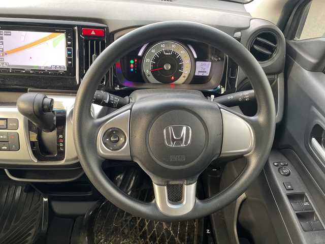 ホンダ Ｎ ＷＧＮ G Lパッケージ 新潟県 2019(令1)年 2.1万km シルバー 純正ナビ/(Bluetooth/AM/FM/DVD)/フルセグTV/バックカメラ/社外14インチAW付スタッドレスタイヤ/ステアリングスイッチ/ETC/スペアキー 1本/純正フロアマット/ABS/横滑り防止装置/盗難防止装置/電動格納ミラー