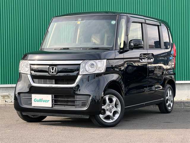 ホンダ Ｎ ＢＯＸ G L ホンダセンシング 宮城県 2018(平30)年 7.1万km クリスタルブラックパール ホンダセンシング/純正9型ナビ/【CD・DVD。SD・BT・フルセグTV】/バックカメラ/左側パワースライドドア/純正フリップダウンモニター/前席シートヒーター/レーダークルーズコントロール/レーンキープアラート/シートリフター/リアサンシェード/ステアリングスイッチ/横滑り防止/コーナーセンサー/純正14インチAW/オートライト/LEDヘッドライト/純正エンジンスターター/スマートキーX２/ETC