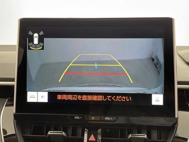 トヨタ カローラツーリング ハイブリッド G 群馬県 2024(令6)年 1.2万km プラチナホワイトパールマイカ 純正10.5型ナビ　バックカメラ　スペアタイヤ　アダプティブクルーズコントロール　衝突被害軽減ブレーキ　電動サイドブレーキ　レザーステアリング　オートハイビーム　BSM クリアランスソナー　禁煙車