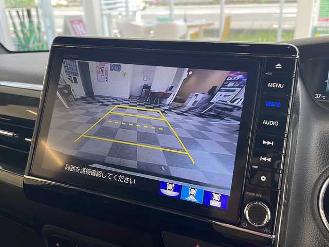 ホンダ Ｎ ＢＯＸ カスタム G L ターボ ホンダセンシング 岐阜県 2019(令1)年 8.7万km シャイニンググレーM ターボ/純正9型ナビゲーション/バックモニター/Bluetooth/フルセグ/純正エンジンスターター/RSRダウンサス/OBDタイヤ空気圧監視システム/ホンダセンシング/追従クルーズコントロール/車線逸脱警報/プッシュスタート/スマートキー/スペアキー×２(スターター用)/前後ドライブレコーダー/ハーフレザーシート/前席シートヒーター/ETC/LEDヘッドライト/シーケンシャルウィンカー