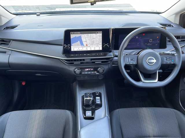 日産 ノート X 山口県 2022(令4)年 4.6万km ダークメタルグレー 純正ナビ/・フルセグテレビ/・Bluetooth/・AM/FM/HDMI/アラウンドビューモニター/エマージェンシーブレーキ/プロパイロット/ブラインドスポットモニター/デジタルインナーミラー/ビークル・ダイナミクス・コントロール/車線逸脱防止装置/ムービングオブジェクトディテクション/ワイヤレス充電機能/純正ドライブレコーダー/ETC/プッシュスタート/サイドバイザー