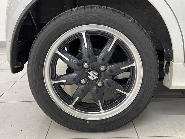 スズキ アルト ターボRS 新潟県 2015(平27)年 9.1万km パールホワイト 4WD/CD/BT/USB/ETC/衝突被害軽減ブレーキ/シートヒーター /パドルシフト/スマートキー/プッシュスタート/LEDヘッドライト/オートライト/フォグランプ/純正15インチアルミホイール/社外14インチAW冬タイヤ車載