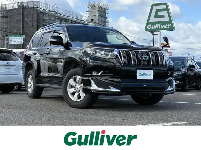 トヨタ ランドクルーザー プラド TX 大分県 2021(令3)年 3.7万km ブラック ・純正ナビ(CD/DVD/SD/BT)/・バックカメラ/・フルセグテレビ/・モデリスタ/・プリクラッシュセーフティ/・レーンキープアシスト/・レーダークルーズコントロール/・テレビキャンセラー/・MTモード付きAT/・ドライブレコーダー/・ETC/・オートハイビーム/・スマートキー/・オートライト/・純正アルミホイール
