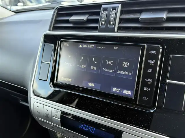 トヨタ ランドクルーザー プラド TX 大分県 2021(令3)年 3.7万km ブラック ・純正ナビ(CD/DVD/SD/BT)/・バックカメラ/・フルセグテレビ/・モデリスタ/・プリクラッシュセーフティ/・レーンキープアシスト/・レーダークルーズコントロール/・テレビキャンセラー/・MTモード付きAT/・ドライブレコーダー/・ETC/・オートハイビーム/・スマートキー/・オートライト/・純正アルミホイール