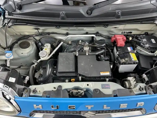 スズキ ハスラー G 三重県 2015(平27)年 3万km サマーブルーM /社外ナビ/・フルセグ・Bluetooth・CD・DVD//バックカメラ//運転席シートヒーター//レーダーブレーキサポート//ETC//電格ミラー//プッシュスタート//スマートキー×2