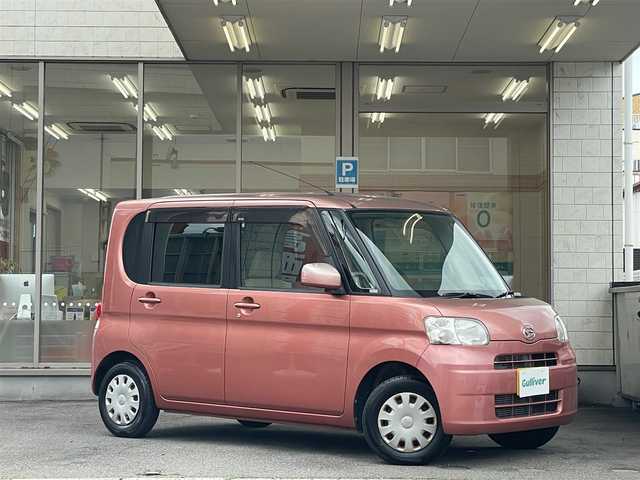 ダイハツ タント X 愛知県 2008(平20)年 8.6万km ヴェネチアンレッドメタリック /禁煙/当店買取//左側スライドドア/センターピラーレス//純正Fマット/ドアバイザー//取説/保証書///タイヤ製造年2023年