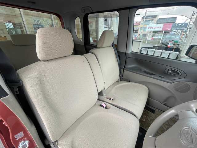ダイハツ タント X 愛知県 2008(平20)年 8.6万km ヴェネチアンレッドメタリック /禁煙/当店買取//左側スライドドア/センターピラーレス//純正Fマット/ドアバイザー//取説/保証書///タイヤ製造年2023年
