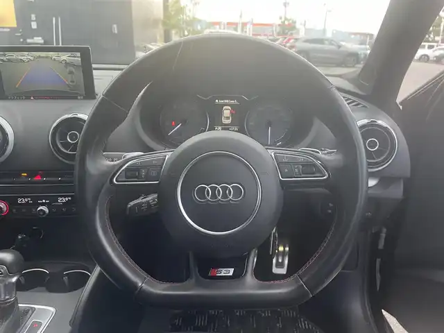 アウディ Ｓ３ セダン 滋賀県 2016(平28)年 8.8万km 黒 純正ナビ/ETC/バックカメラ/ドラレコ/アダプティブクルーズコントロール/ハーフレザーシート/LEDヘッドライト/前後コーナーセンサー/VDC