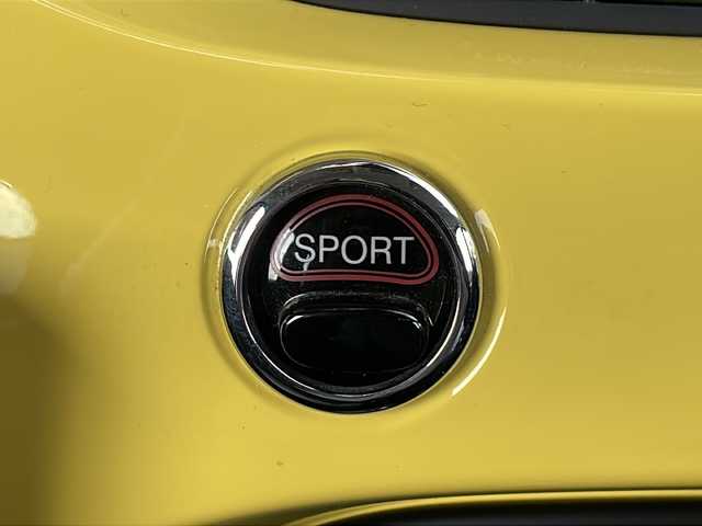 フィアット ５００ 1．4 16V スポーツ 長野県 2009(平21)年 10.8万km 黄 純正CD/純正16インチアルミ/ドライブレコーダー/純正フロアマット