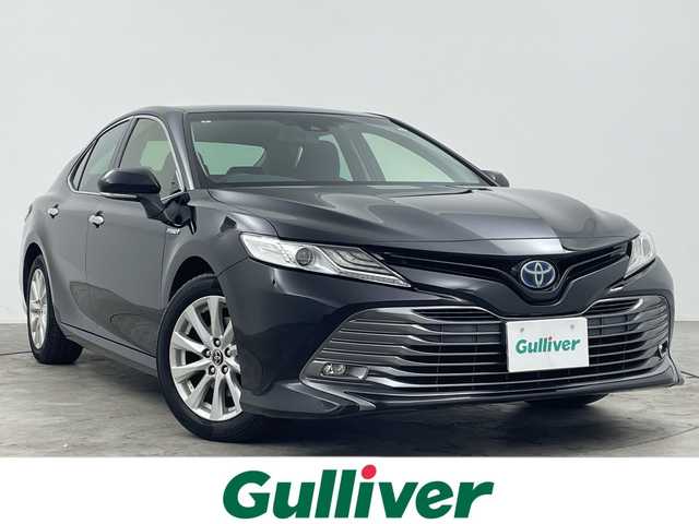 トヨタ カムリ G 三重県 2017(平29)年 8.6万km アティチュードブラックマイカ /純正7インチナビ//フルセグ//バックカメラ//パワーシート//追従式クルーズコントロール//衝突軽減ブレーキ//レーンキープアシスト//オートハイビーム//ブラインドスポットモニター//電動パーキングブレ―キ//オートブレーキホールド//ETC//ドライブレコーダー//社外１７インチAW付き冬タイヤ積込み//スマートキー×２