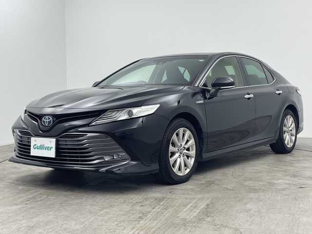 トヨタ カムリ G 三重県 2017(平29)年 8.6万km アティチュードブラックマイカ /純正7インチナビ//フルセグ//バックカメラ//パワーシート//追従式クルーズコントロール//衝突軽減ブレーキ//レーンキープアシスト//オートハイビーム//ブラインドスポットモニター//電動パーキングブレ―キ//オートブレーキホールド//ETC//ドライブレコーダー//社外１７インチAW付き冬タイヤ積込み//スマートキー×２