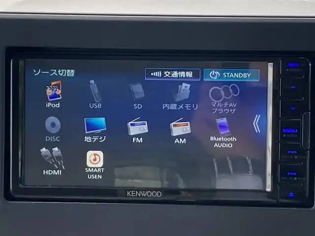 日産 ルークス S 兵庫県 2023(令5)年 3.6万km スターリングシルバーM Kenwood製ナビ/フルセグTV/CD/DVD/FM/AM/Bluetooth/バックカメラ/オートライト/エマージェンシーブレーキ/車線逸脱警報/道路標識/ソナー/ドライブレコーダー前後/電動格納ミラー/ETC/社外フロアマット/リモコンキー