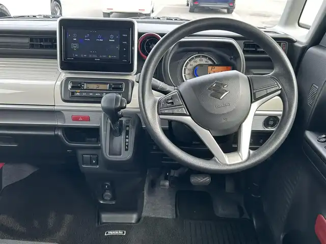 スズキ スペーシア HYBRID X 大阪府 2019(令1)年 4.6万km ピュアホワイトP 社外ナビ　ECLIPSEナビ/・Bluetooth/CD/DVD/フルセグTV/USB/　ラジオ/主要装備/・全方位カメラ/・衝突軽減システム/・レーンキープアシスト/・横滑り防止装置/・アイドリングストップ/・両側パワースライドドア/・クリアランスソナー/・ベンチシート/・シートヒーター/・HUD/・LEDヘッドライト/・ステアリングスイッチ/・純正フロアマット/・純正アルミホイール/・ETC