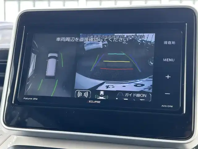 スズキ スペーシア HYBRID X 大阪府 2019(令1)年 4.6万km ピュアホワイトP 社外ナビ　ECLIPSEナビ/・Bluetooth/CD/DVD/フルセグTV/USB/　ラジオ/主要装備/・全方位カメラ/・衝突軽減システム/・レーンキープアシスト/・横滑り防止装置/・アイドリングストップ/・両側パワースライドドア/・クリアランスソナー/・ベンチシート/・シートヒーター/・HUD/・LEDヘッドライト/・ステアリングスイッチ/・純正フロアマット/・純正アルミホイール/・ETC