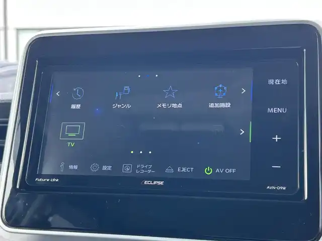 スズキ スペーシア HYBRID X 大阪府 2019(令1)年 4.6万km ピュアホワイトP 社外ナビ　ECLIPSEナビ/・Bluetooth/CD/DVD/フルセグTV/USB/　ラジオ/主要装備/・全方位カメラ/・衝突軽減システム/・レーンキープアシスト/・横滑り防止装置/・アイドリングストップ/・両側パワースライドドア/・クリアランスソナー/・ベンチシート/・シートヒーター/・HUD/・LEDヘッドライト/・ステアリングスイッチ/・純正フロアマット/・純正アルミホイール/・ETC