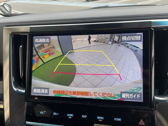 トヨタ アルファード S Cパッケージ 愛知県 2018(平30)年 5.2万km ホワイトパールクリスタルシャイン トヨタセーフティセンス/純正10型ナビ　SDカードなし/フリップダウンモニター/三眼LEDヘッドライト/両側パワースライドドア/レーダークルーズコントロール/シートヒーター/エアシート/パワーシート/コーナーセンサー/純正アルミホイール/ETC2.0/ステアリングヒーター/インテリジェントミラー/リアオートエアコン/オートマチックハイビーム/衝突軽減システム/フルセグ/CD DVD/Bluetooth/ステアリングスイッチ/スマートキー/プッシュスタート