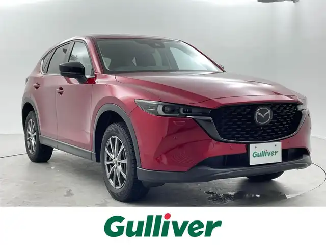 マツダ ＣＸ－５ 20S ブラックトーンED 福井県 2022(令4)年 1.5万km ソウルレッドクリスタルM ４WD/純正メーカーナビ/【AM/FM/Bluetooth/フルセグTV】/360°モニター/ETC/パワーバックドア/ヘッドアップディスプレイ/ハーフレザーシート/パワーシート/シートヒーター（運転席/助手席）/ハンドルヒーター/プッシュスタート/スマートキー/オートライト/LEDヘッドライド/取扱説明書/新車時保証書