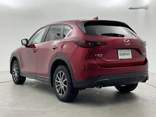 マツダ ＣＸ－５ 20S ブラックトーンED 福井県 2022(令4)年 1.5万km ソウルレッドクリスタルM ４WD/純正メーカーナビ/【AM/FM/Bluetooth/フルセグTV】/360°モニター/ETC/パワーバックドア/ヘッドアップディスプレイ/ハーフレザーシート/パワーシート/シートヒーター（運転席/助手席）/ハンドルヒーター/プッシュスタート/スマートキー/オートライト/LEDヘッドライド/取扱説明書/新車時保証書