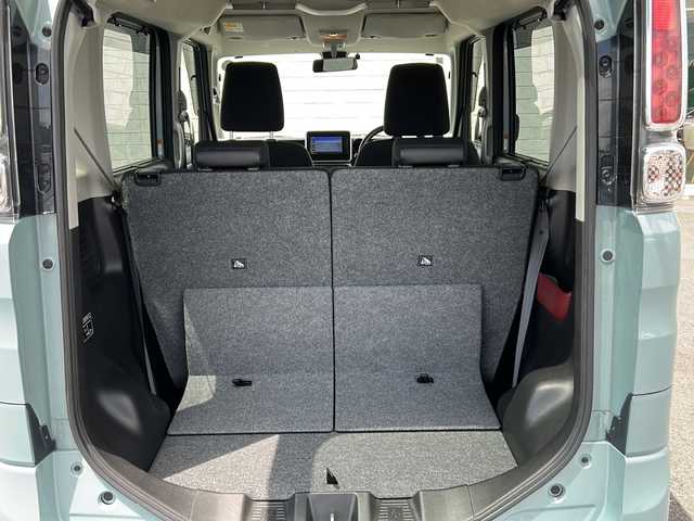 スズキ スペーシア HYBRID X 茨城県 2018(平30)年 2.6万km オフブルーM ディーラーオプションナビ（CN-RZ773W）/【フルセグTV/CD/DVD/Bluetooth/ラジオ】/全方位カメラ/両側パワースライドドア/ヘッドアップディスプレイ/衝突被害軽減システム/レーンキープアシスト/リヤコーナーセンサー/横滑り防止機能/アイドリングストップ/運転席シートヒーター/ETC/リヤサーキュレーター/オートライト/純正フロアマット/純正ドアバイザー/プッシュスタート/スマートキー