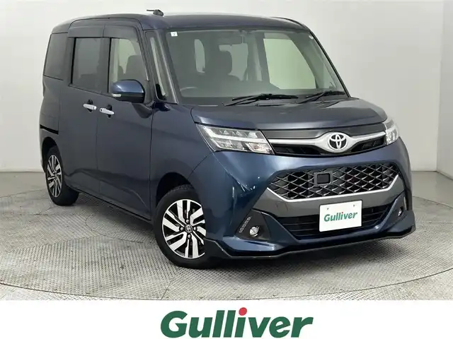 トヨタ タンク カスタムG 道央・札幌 2018(平30)年 5.6万km レーザーブルークリスタルシャイン ・４ＷＤ/・寒冷地仕様/・純正ナビゲーション/　CD/BT/SD/ワンセグ/・ビルトインETC/・純正エンジンスターター/・社外ドラレコ前後（ZDR-043）/・両側パワースライドドア/・クルーズコントロール/・横滑り防止装置/・オートライト/・LEDヘッドライト/・純正フロアマット/・フロントフォグランプ/・スマートキー/・プッシュスタート/・スペアキー１本/・純正AW14インチ＋夏タイヤ/・社外14インチAW＋冬タイヤ積込/・保証書あり/・取説あり