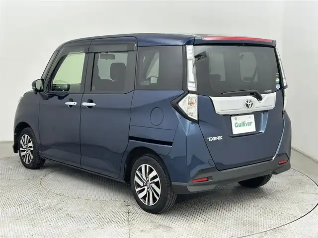 トヨタ タンク カスタムG 道央・札幌 2018(平30)年 5.6万km レーザーブルークリスタルシャイン ・４ＷＤ/・寒冷地仕様/・純正ナビゲーション/　CD/BT/SD/ワンセグ/・ビルトインETC/・純正エンジンスターター/・社外ドラレコ前後（ZDR-043）/・両側パワースライドドア/・クルーズコントロール/・横滑り防止装置/・オートライト/・LEDヘッドライト/・純正フロアマット/・フロントフォグランプ/・スマートキー/・プッシュスタート/・スペアキー１本/・純正AW14インチ＋夏タイヤ/・社外14インチAW＋冬タイヤ積込/・保証書あり/・取説あり