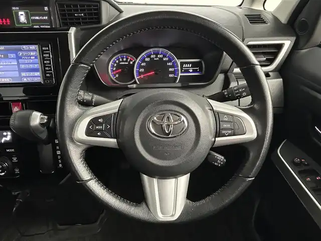 トヨタ タンク カスタムG 道央・札幌 2018(平30)年 5.6万km レーザーブルークリスタルシャイン ・４ＷＤ/・寒冷地仕様/・純正ナビゲーション/　CD/BT/SD/ワンセグ/・ビルトインETC/・純正エンジンスターター/・社外ドラレコ前後（ZDR-043）/・両側パワースライドドア/・クルーズコントロール/・横滑り防止装置/・オートライト/・LEDヘッドライト/・純正フロアマット/・フロントフォグランプ/・スマートキー/・プッシュスタート/・スペアキー１本/・純正AW14インチ＋夏タイヤ/・社外14インチAW＋冬タイヤ積込/・保証書あり/・取説あり